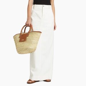 A.L.C. Hunter White Maxi Skirt